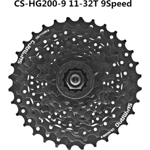SHIMAN0 ALIVIO HG200-9/HG201-9 flywheel mountain bike 9S/27 speed flywheel tower wheel 9 speed 11-32T/11-34T brand new original