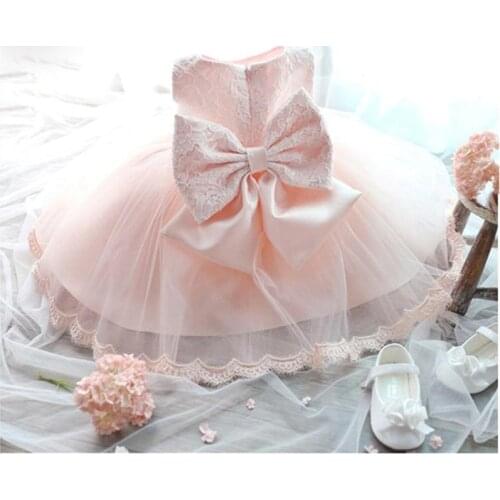 Newborn Baby Girl Lace Dress 3M-24M 1 Years Baby Girls Birthday Dresses Vestido bebes Birthday Party Princess Dress Christening