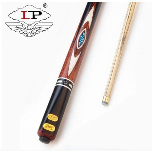 LP DREAM 3/4 Piece Snooker Cue One Piece Billiard Cue Stick with Case with Extension North American Ash Shaft Snooker 10mm Tip
