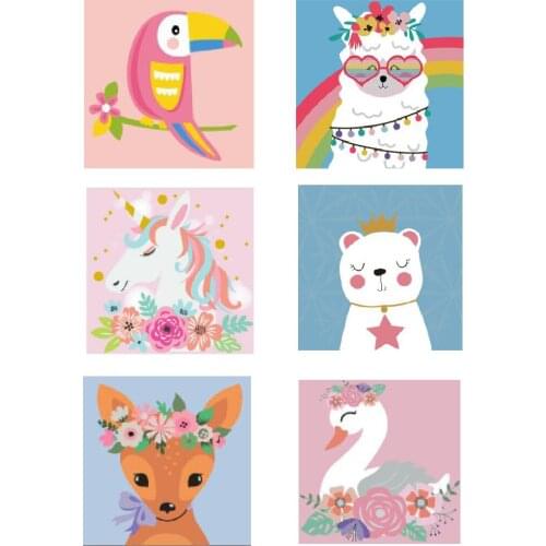 Disney Diamond Painting by Number Kits for Kids Bird Swan Crystal Rhinestone Diamond Embroidery Paintings Pictures Art Craft