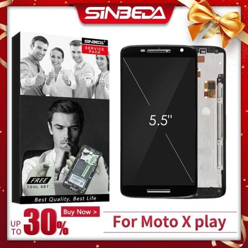 Original For Motorola MOTO X Play XT1561 XT1562 XT1563 LCD Display Touch Screen Digitizer Assembly For Moto X Play LCD Display