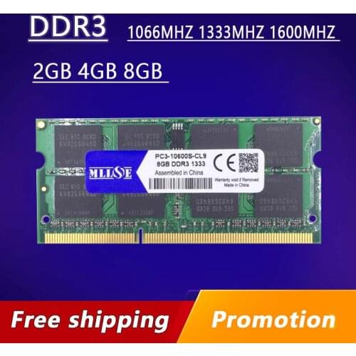 Sale Ram 2gb 4gb 8gb DDR3 1066 1333 1600 1600mhz 1333mhz 1066mhz SODIMM DDR3L DDR3 4GB Memory Memoria sdram For Laptop Notebook
