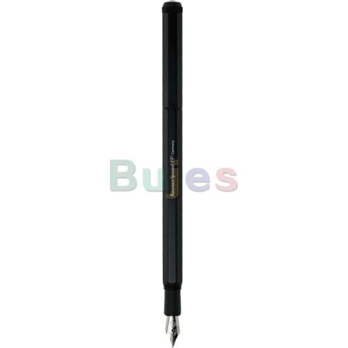 Kaweco Special Fountain Pen FP- Matte Black - Broad Point, octagonal ALU profile,Stainless Steel Nib,0.7mm