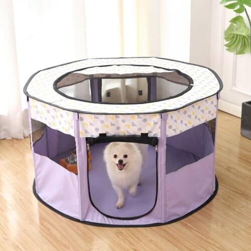 Fully Enclosed Pet Tent Cat and Dog Production Box Pets Ready To Give Birth Dog Kennel Beds for Small Dogs Pet House Breathable