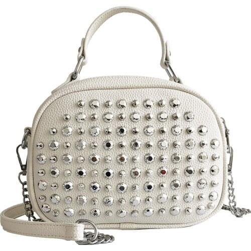 Women Luxury Leather Double Zipper Layer Handbag Ladies Famous Designer Mini Pouch New Diamond Crossbody Shoulder Bag