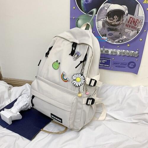 Middle School Students Travel Shoulder Backpacks New Women Waterproof Nylon Kids Backpack Girls Schoolbags Bagpack