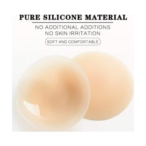 Sexy ladies nipple cover no glue silicone bra pads super thin adhesive matte nipple cover