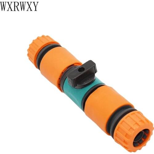 Wxrwxy Garden hose connector 1/2" Irrigation valve waterstop valve garden hose repair joint 16mm adapter 1pcs
