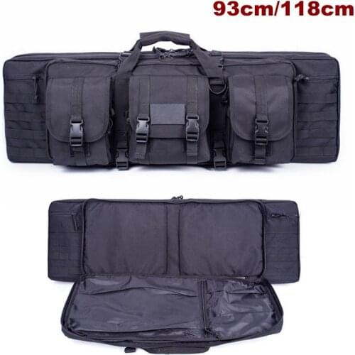 Airsoft Tactical Gear Military Hunting Shooting Rifle Bag Outdoor Sport Paintball Air Gun Protection Case Backpack Nylon Holster