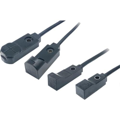 Taidacent 3 Wire DC12~24V Mini Metal Proximity Type Limit Switch Oil Resistant Waterproof Proximity Sensor Limit Switch