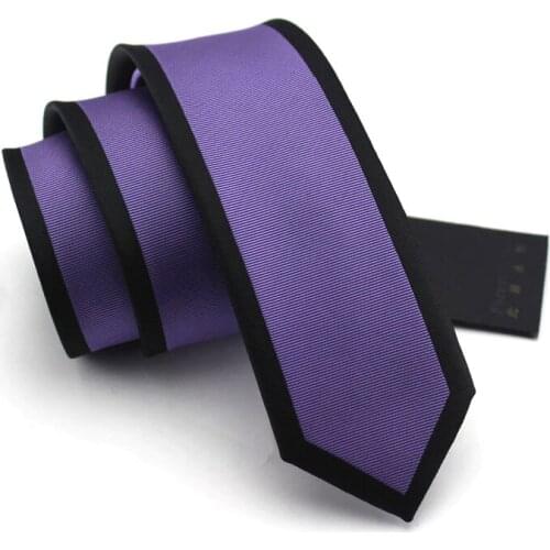 High Quality 2019 Brand New Mens Ties 5.5CM Slim Ties For Men Neckties Fashion Korean Style Handmade Party Club Salon Pub Ties
