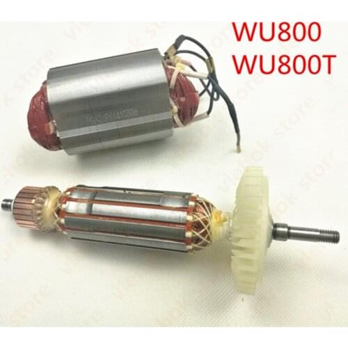 WU800 WU800T Armature Rotor Stator Field For WORX WU800 WU800T WU 800 T Angle Grinder Power Tool Accessories Electric tools part