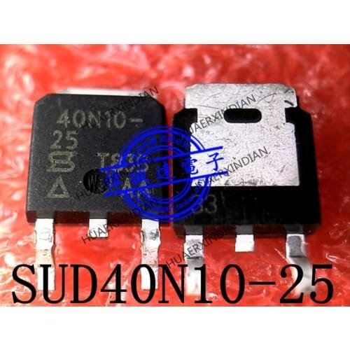 1Pieces New Original SUD40N10-25 40N10-25 100V 40A TO-252 In Stock Real Picture