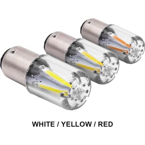 1156 1157 Led Bulb BA15S BAY15D P21W P21/5W LED R5W R10W Car Turn Signal Lights Reverse Lamp COB 12V Automobile White Red Yellow
