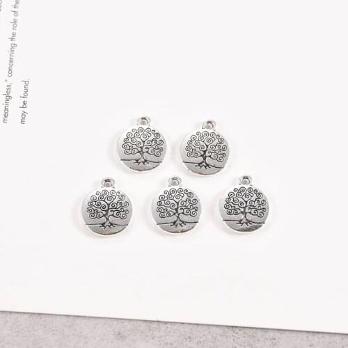 20Pcs/lot Vintage Metal Zinc Alloy Charms Retro Diy Handmade Pendant for Jewelry