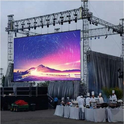 9 square meter Outdoor P3.91mm Led Display 18pcs Outdoor 500x1000mm Die Casting Aluminum Panel With All Accessories LED Screen