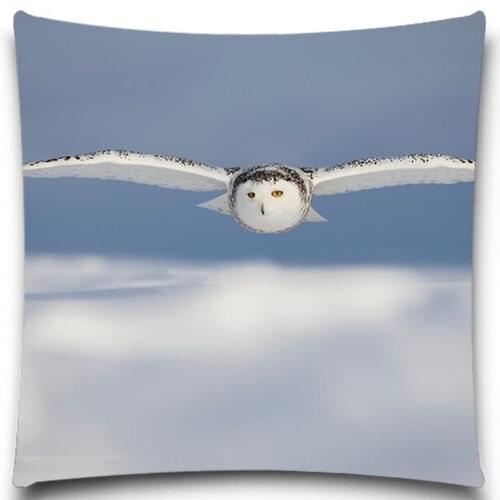 Bird animals cotton polyester for sofa home decor Decorative throw pillow case