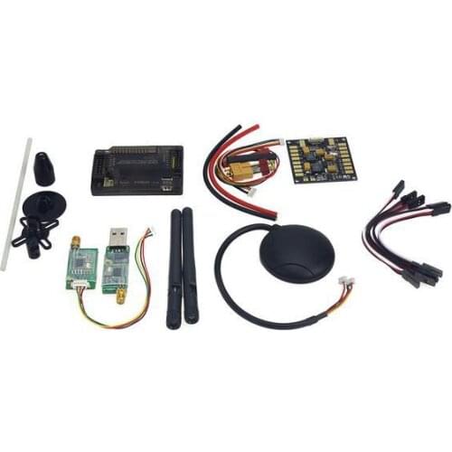 F15441-B APM2.8 Flight Control with Compass,6M GPS,Power Distribution Board GPS Folding Antenna,3DR Radio Telemetry Kit for DIY