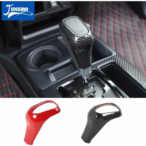 MOPAI Car Gear Shift Head Decoration Cover Stickers Trim for Toyota 4Runner 2010+ Car Interior Accessories