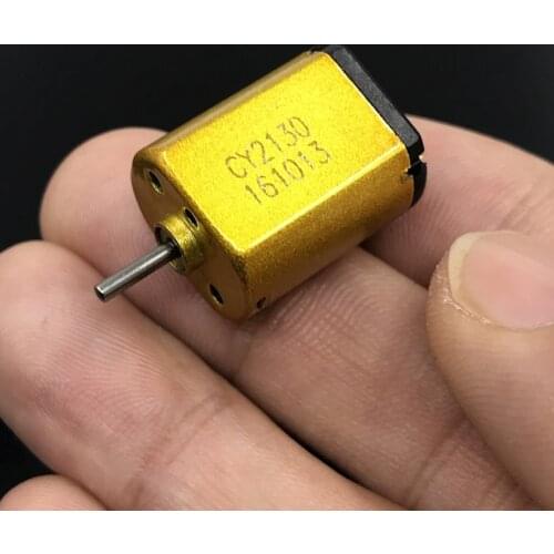 030-2927 DC Micro Motor 1.5-3.7V, 23000rpm-52000 rpm, High Speed Carbon Brush Motor for Car Boat Model, Shaft Diameter 1.5mm