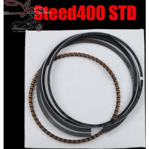 Brand New Motorcycle Piston Rings Set For Honda Steed 400 KWO Standard Bore Size 64mm