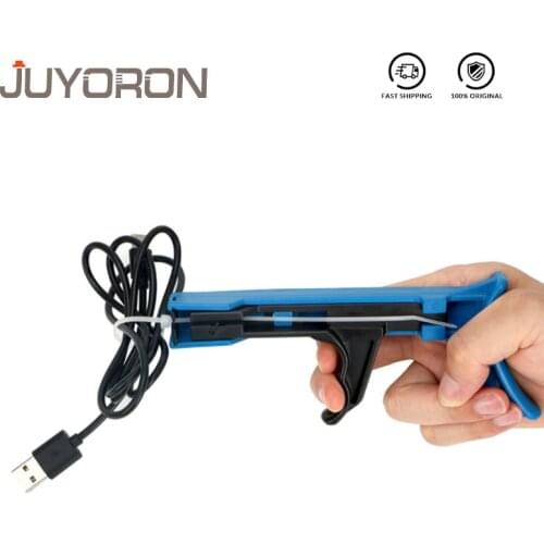 Nylon Cable Tie Gun for Tightening and Cutting Hand Tools Automatic Tensioning for Nylon Tightening the Clamp When Trimming