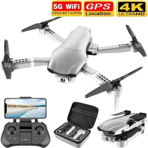 New F3 Profession Drone 4K GPS Optical Flow Live Video FPV Quadrotor Flight 25 Minutes RC Long Distance HD Wide Angle Dual Camer