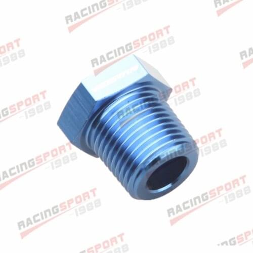 3/8'' NPT male to 1/8'' NPT female adapter adaptor fitting Aluminum