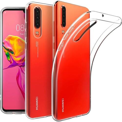 Transparent Silicone Phone Case For Huawei P Smart 2021 2020 P Smart Z S Huawei Y9 2019 Y9 Prime 2019 Soft TPU Clear Case Cover