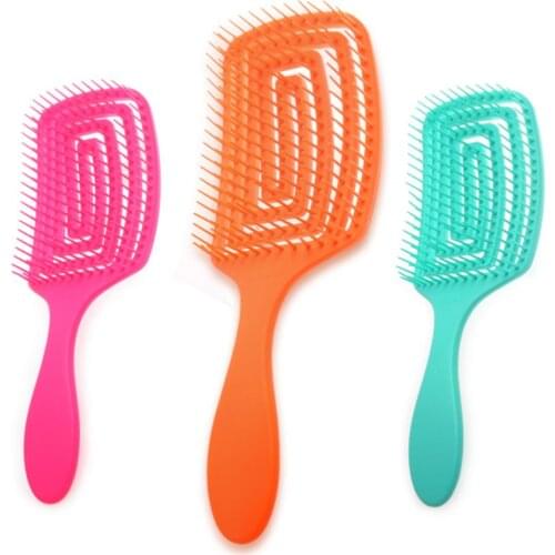 Hairbrush Anti-Static Scalp Head Massage Comb with Handle for Hair Care Hair Growth