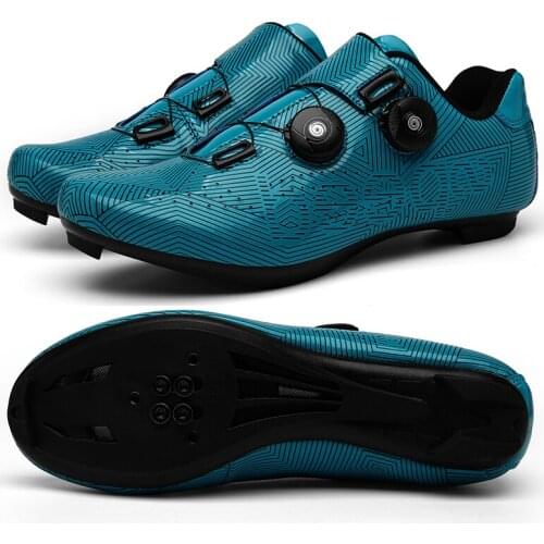 Ultralight Self-Locking Cycling Shoes MTB Men Professional Cleat SPD Racing Bike Shoes Road Speed Flat Bicycle Sneakers Unisex