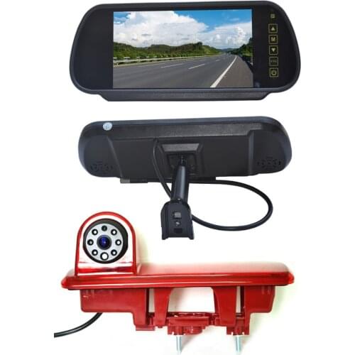 Vardsafe 7 Inch Replacement Rear View Screen & Reverse Camera for Renault Trafic Vauxhall Opel Vivaro Nissan NV300 Fiat Talent