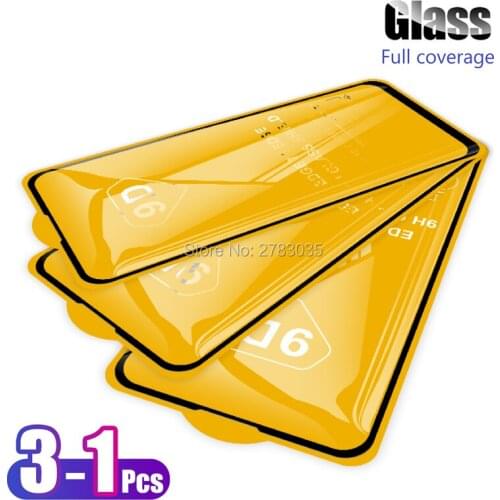 1-3 Pcs For OPPO Realme 6 Realme6 / X50 5G 5D 6D 9D Full Glue Cover Toughened Tempered Glass Film Screen Protector Guard