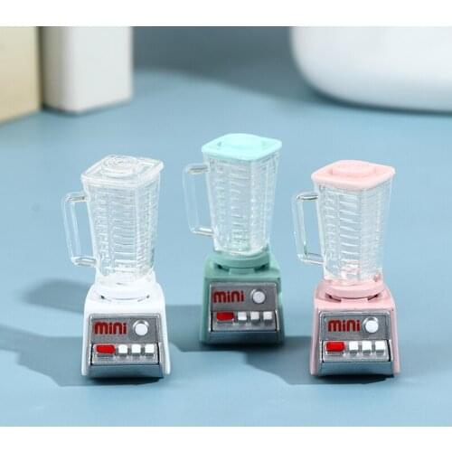 1pcs Mini Juicer Resin Model Toy Dollhouse Kitchen Furniture Miniature Accessories