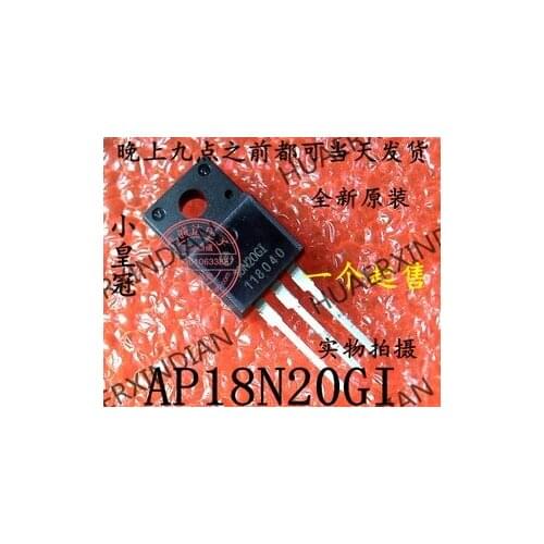 1Pieces New Original AP18N20GI 18N20GI TO-220F In Stock Real Picture
