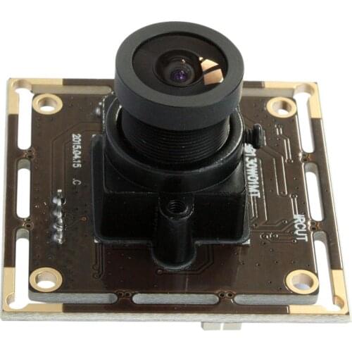2.1mm lens wide angle webcam 1.3MP 960P Aptina AR0130 Black And White digital usb camera module
