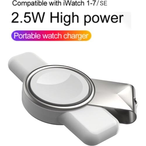 Timess Wireless Charger for IWatch 6 SE 5 4 Charging Dock Station USB Charge Cable for Apple Watch Series 5 4 3 Portabl T304