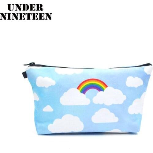 Under Nineteen 2019 Fashion Brand Women Cosmetic Make Up Bag Large Capacity Travel Toiletry Organizer Pouch Neceser Storage Bag