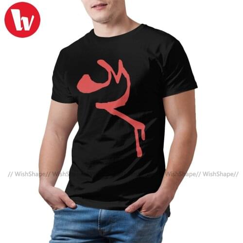 Eddsworld T Shirt Red Leader Insignia T-Shirt Plus Size Beach Tee Shirt Men Cotton Printed Short-Sleeve Tshirt