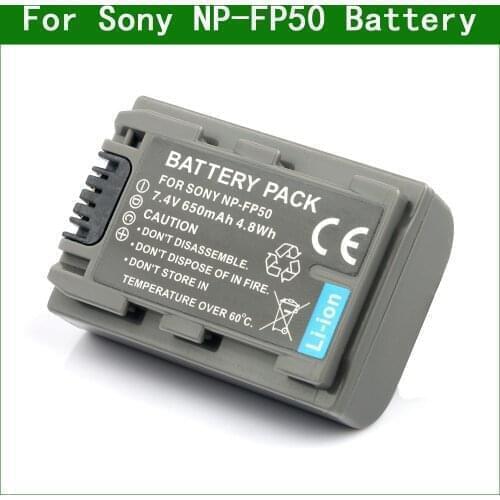 LANFULANG NP-FP50 NP FP50 P Series Actiforce Hybrid InfoLithium Battery for Sony Camcorders HDR-HC3 DCR-SR100 DCR-HC85 DCR-HC94