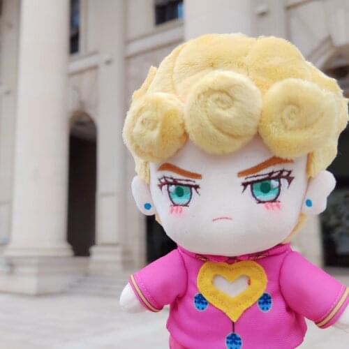 JoJos Bizarre Adventure Plush Doll Clothes Changeable JoJo Plushie Japan Anime Merch Giorno Giovanna Figure 20cm Cosplay Toy