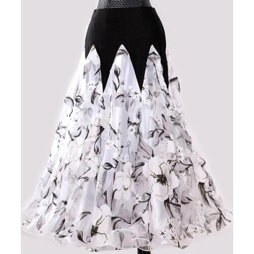 Customize ballroom skirt ballroom dance skirts for women skirt spanish skirts waltz ballroom dance wear