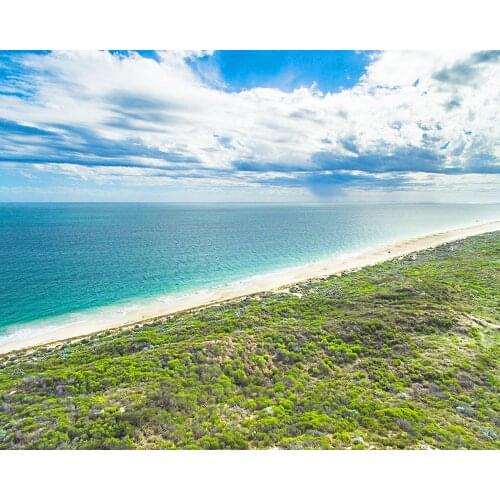 "Sea and Land Intersect" picture DIY digital painting by number painting Christmas birthday unique gift