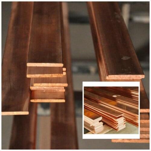 1pcs 99% high-purity copper tapecopper metal plate ,kit for laminated circuit board pure copper strip thickness 1.5mm, 2mm