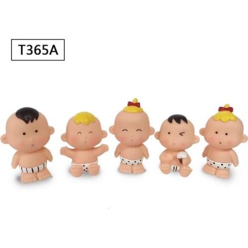 5pcs/ a lot Cute Vinyl Baby Doll Kids Gift Home decoration Wholesale T365