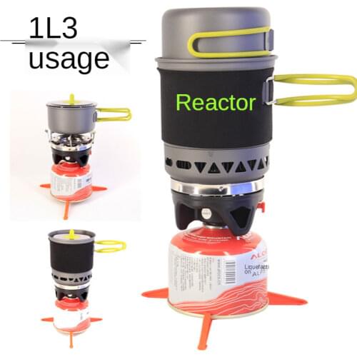 1L Outdoor Gas Stove, Collector Furnace, Reactor, Energy Concentration, Windproof, Supplies, Picnic, Camping Stove