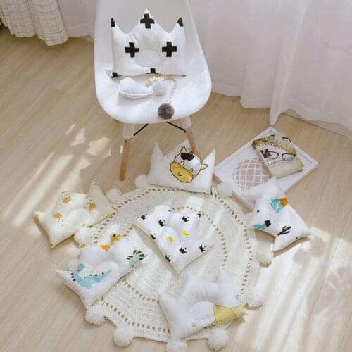2021 New Special-Shaped Pillow Newborn Pillow 0-1 Year Old Anti-Deflection Correction Baby Cotton Core Pillow for All Seasons