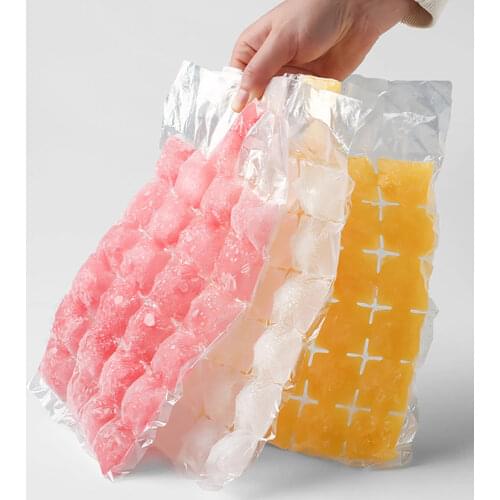 Disposable ice bag self sealing ice lattice bag household creative sealing small ice box passion jelly ice mold ice cream mold