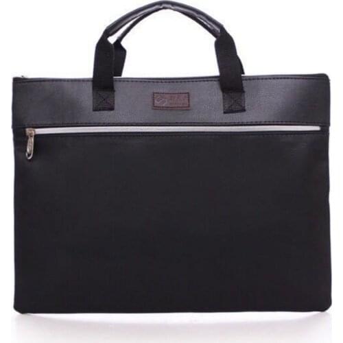 PU Leather Files Folder-For-Papers Office Documents Bag For Brief Case Organizers Carpeta