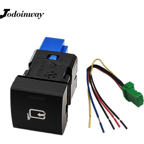 Car Rearview Mirror Folding Switch For Toyota Camry 2018 Rear View Glass Control Button Accessories For Avalon Rav4 2019 2020